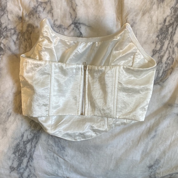 SHEIN Satin Tube Top - Picture 4 of 5